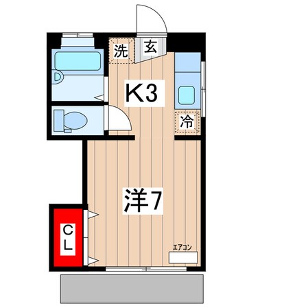 Ysフラッツ Ｂ棟の物件間取画像